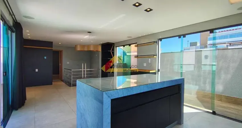 Apartamento cobertura para aluguel, 4 quartos, 1 suíte, 3 vagas, sidil - divinópolis/mg
