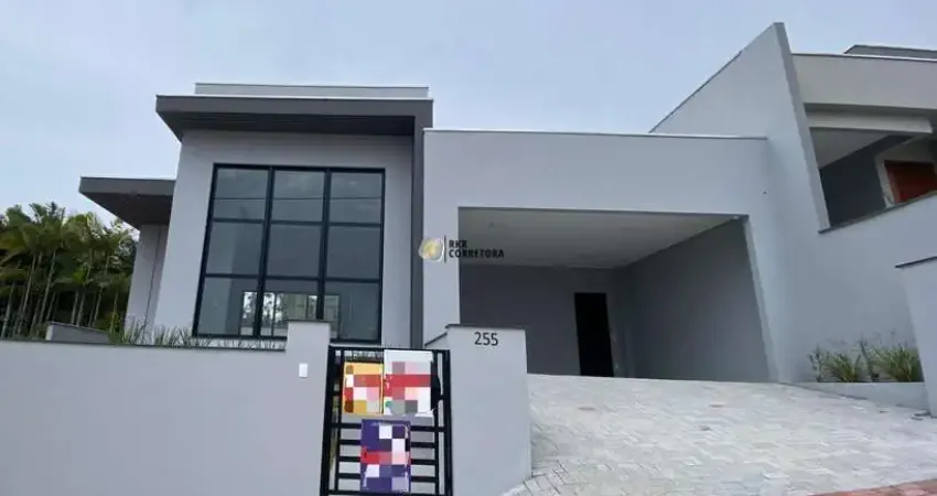 Casa para venda em guabiruba, guabiruba sul, 3 dormitórios, 1 suíte, 2 banheiros, 2 vagas