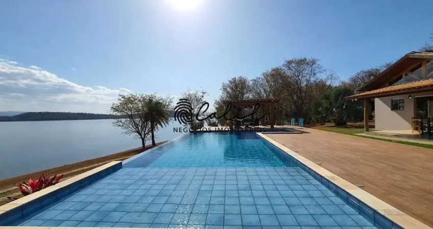 Fazenda vermelha - rancho com 4 dormitórios à venda, 300 m² por r$ 5.000.000,00 - centro - delfinópolis/mg