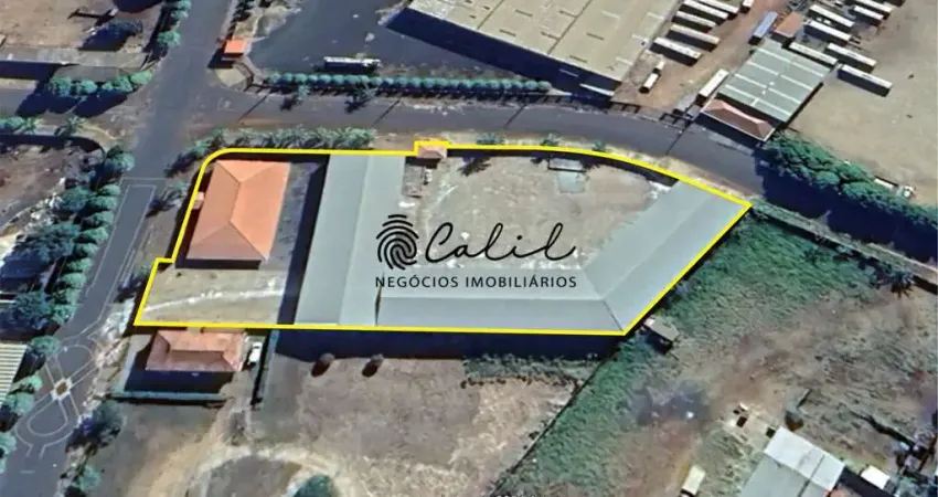 Pavilhão/galpão industrial com 2.406m² e sede com 430m² à venda por r$ 4.000.000,00 - distrito industrial, luiz antônio/sp