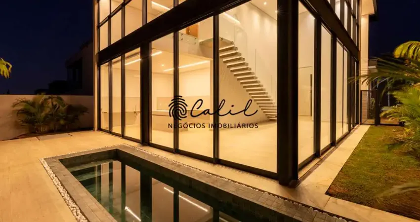 Alphaville i - casa sobrado com 3 suítes, 318,33m² à venda por r$ 2.600.000,00 - alphaville i, ribeirão preto/sp