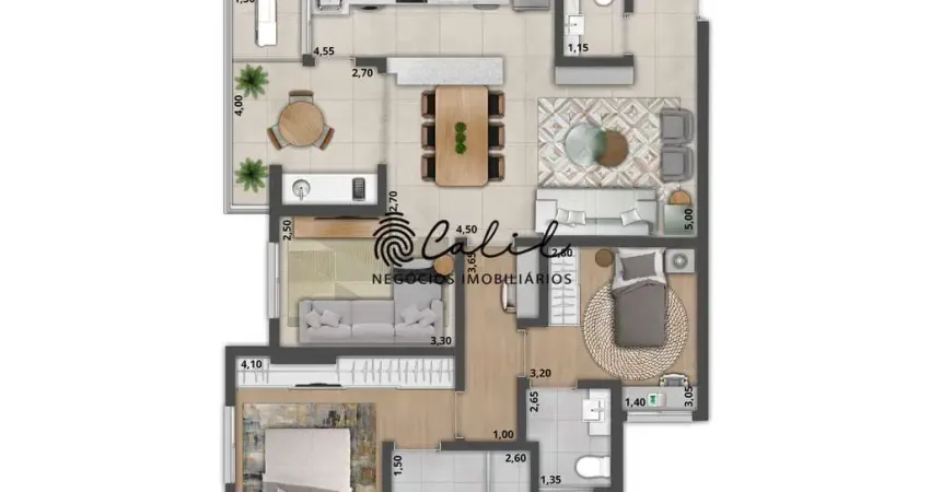 Edifício edras residence - apartamento com 2 quartos (suítes), 90,15m² à venda por r$ 806.000,00 - edifício edras residence, ribeirão preto/sp