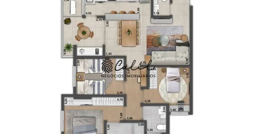 Edifício edras residence - apartamento com 3 quartos (1 suíte), 90,15m² à venda por r$ 855.000,00 - edifício edras residence, ribeirão preto/sp