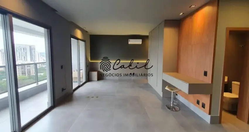 Edifício le monde parc - flat com 1 dormitório à venda, 56 m² por r$ 700.000,00 - jardim botânico - ribeirão preto/sp