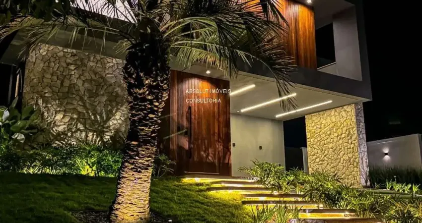 Imperdível casa em condomínio para venda em Indaiatuba-SP, Parque Villa dos Pinheiros: 4 quartos, 4 suítes, 3 salas, 6 banheiros, 4 vagas de garagem, 415m²!