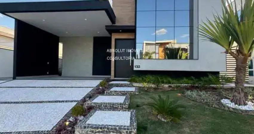 Imóvel de luxo em condomínio fechado em Indaiatuba-SP: 4 quartos, 4 suítes, 2 salas, 6 banheiros, 4 vagas, 258,59 m².