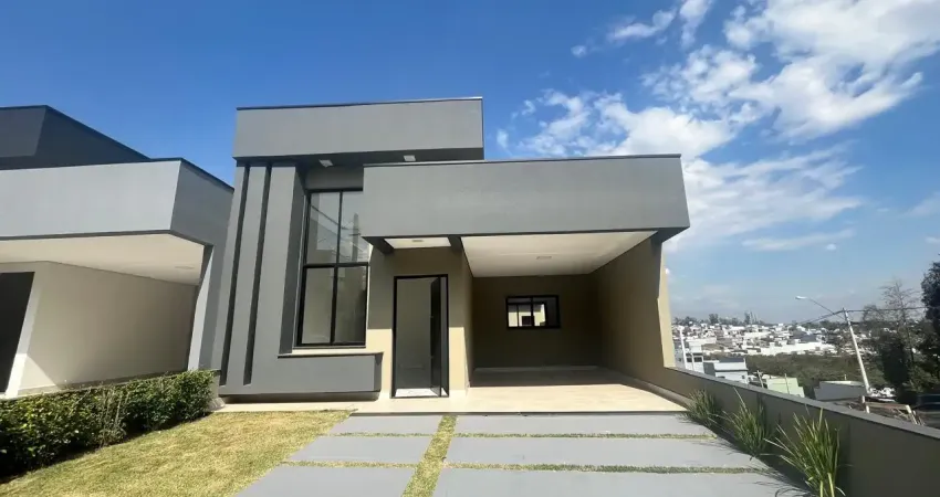 Casa térrea, 03 suítes, 04 vagas  condomínio gran reserve, indaiatuba - sp.