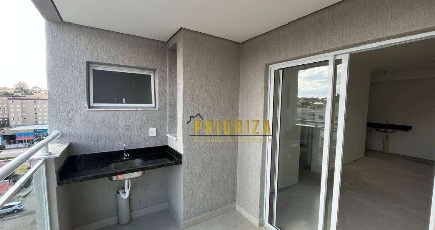 Apartamento com 2 dormitórios à venda, 58 m² por R$ 351.168,00 - Edifício Crystal - Sorocaba/SP
