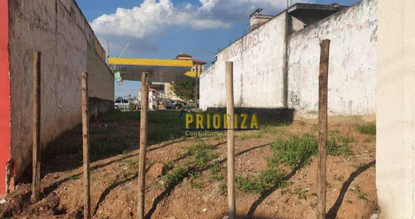 Terreno à venda, 168 m² por R$ 286.000,00 - Vila Santana - Sorocaba/SP