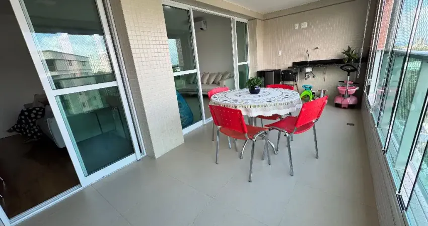 Apartamento de 3 Suítes à Venda no Mansão Real – Alphaville 1, 142m², Vista Privilegiada e 3 Vagas!