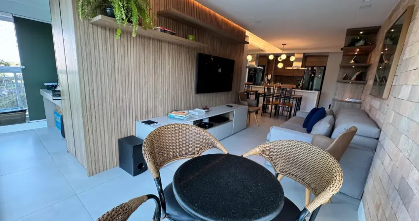 Alphaville 1 – condomínio natura | porteira fechada 80m² | 3 quartos (1 suíte) | andar alto | vista livre | norte/sul | 2 vagas