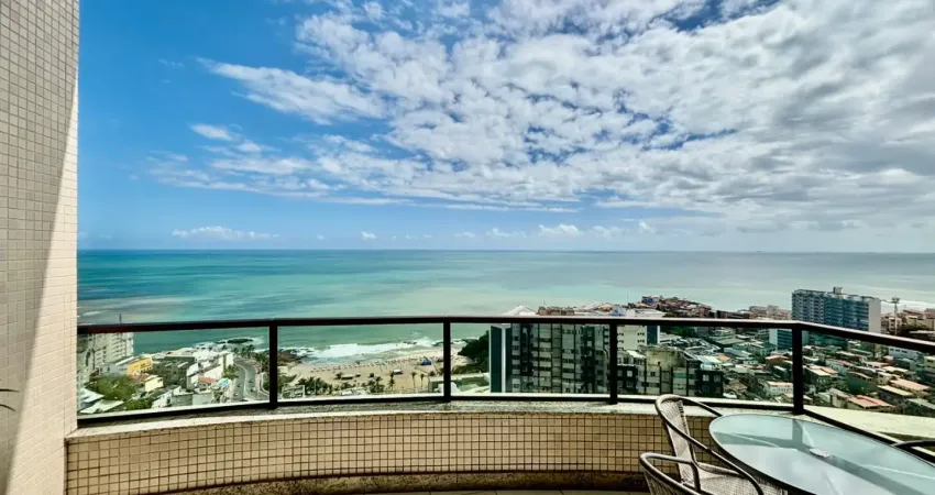 Duplex exclusivo no rio vermelho | 2 suítes | 90m² | vista mar 180° | 2 vagas