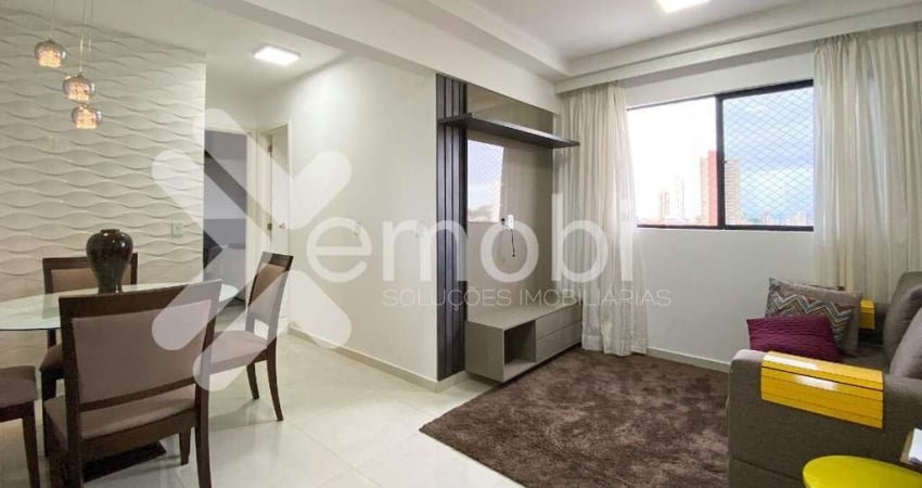 Apartamento mobiliado à locação em Ponta Negra (Natal/ RN) I Condomínio Ecogarden | 2/4 sendo 1 suíte - 55m²