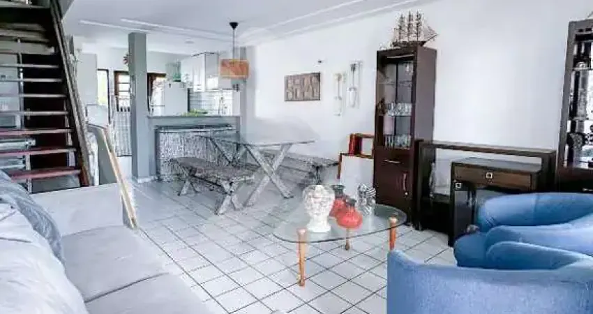 Flat duplex em pirangi (parnamirim/rn) | residencial caravelas | 3 suítes - 93m²