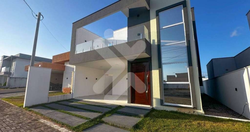 Casa à venda em Cajupiranga (Parnamirim/RN) | Condominio Majestic Nova York | 4 suítes - 187m²
