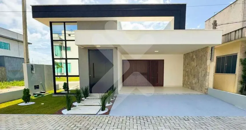 Casa à venda em parque das nações (parnamirim/rn) | ecoville 1 | 3 quartos sendo 1 suíte, 118m² - 200m de terreno