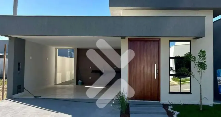 Casa à venda em Cajupiranga (Parnamirim/RN) | Condomínio Ecoville 2 | 3/4 sendo 2 suítes, 120m²