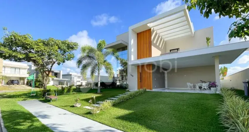 Casa à venda em Pium (Parnamirim/RN) | Condomínio Alphaville | 4 suítes, 320m²