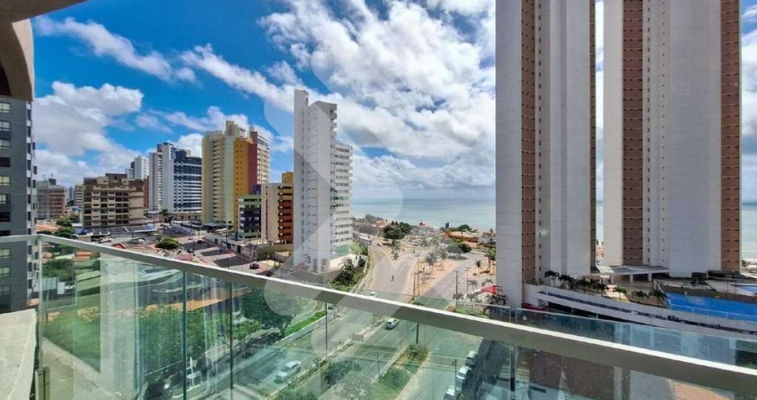 Apartamento mobiliado à venda em Ponta Negra (Natal/RN) | Brisa Calma Flat | 2/4 sendo 1 suíte - 59m²