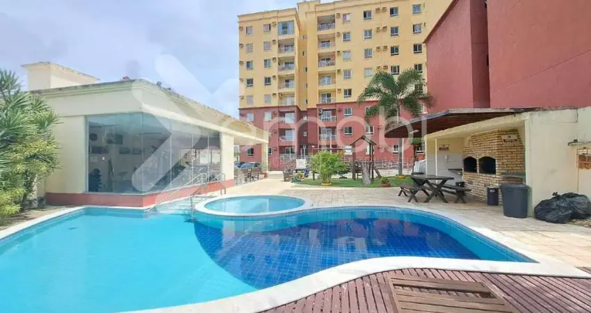 Apartamento à venda em ponta negra (natal/rn) | residencial porto palladio | 2/4 sendo 1 suíte - 56m²
