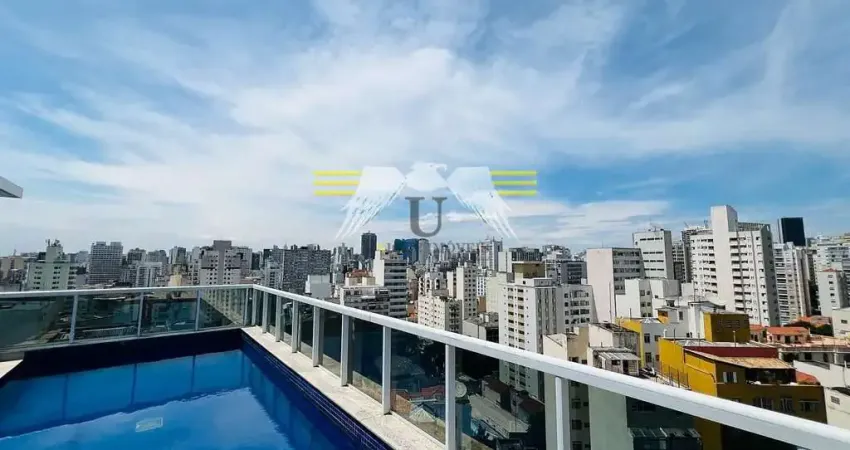 STUDIO À VENDA, COM LOCALIZAÇÃO PRIVILEGIADA A 550 METROS DA ESTAÇÃO DE METRÔ SANTA CECÍLIA!!!