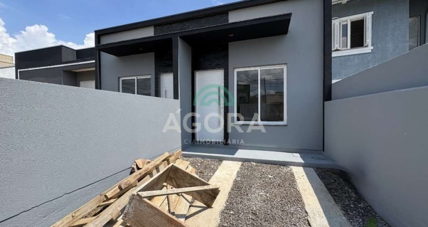 Casa térrea com 2 (dois) dormitórios, localizado no bairro Olaria.