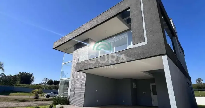 Sobrado condomínio fechado com 4 (quatro) dormitórios, localizado em nova santa rita.