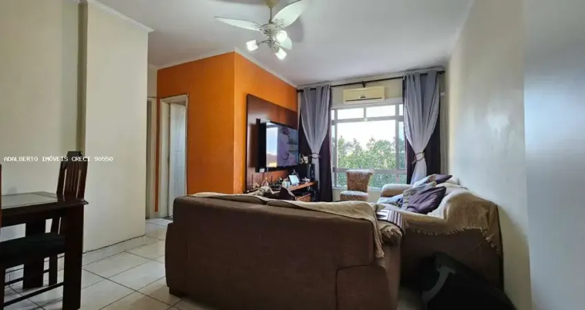 Apartamento para venda em santos, marapé, 2 dormitórios, 1 banheiro, 1 vaga