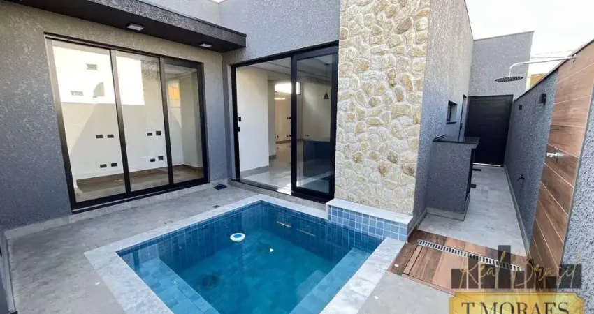 Casa em condomínio fechado com 3 quartos à venda no Chácaras Residenciais Santa Maria, Votorantim 