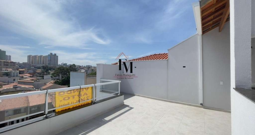 Cobertura Duplex para Venda em Santo André, Vila Scarpelli, 2 dormitórios, 1 suíte, 3 banheiros, 1 vaga