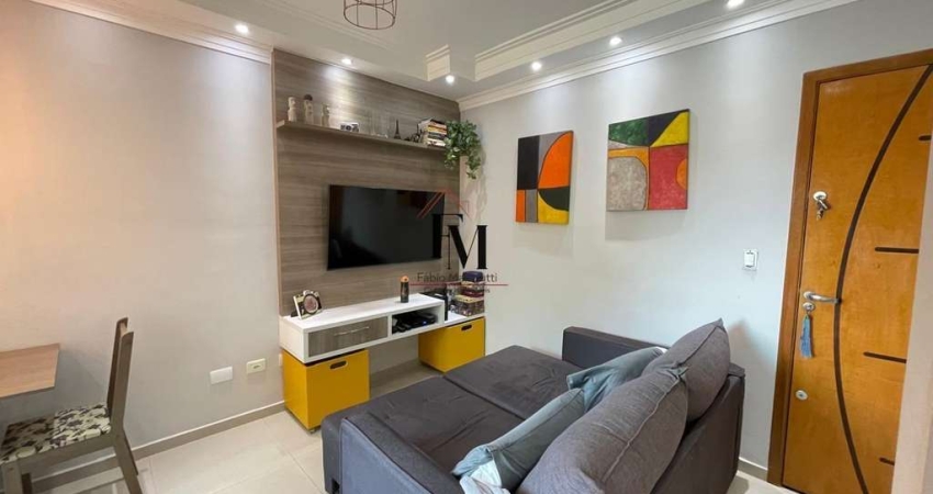 Apartamento para Venda em Santo André, Paraíso, 2 dormitórios, 1 banheiro, 1 vaga