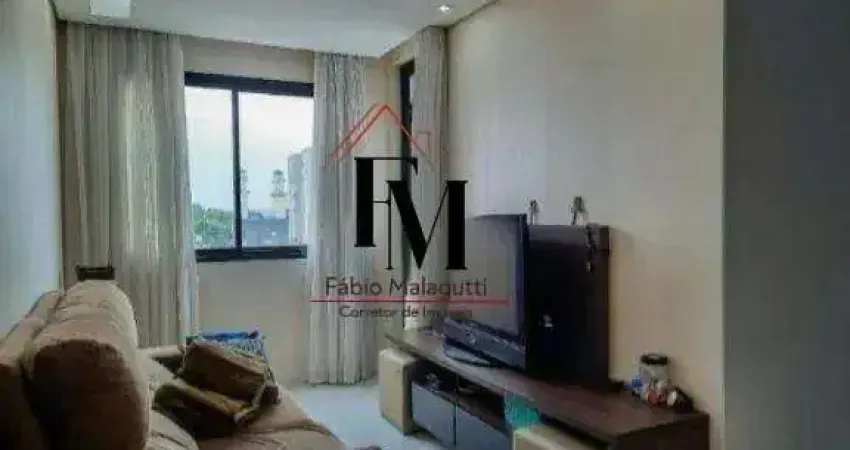 Apartamento para Venda em São Bernardo do Campo, Vila Euclides, 3 dormitórios, 1 suíte, 2 banheiros, 2 vagas