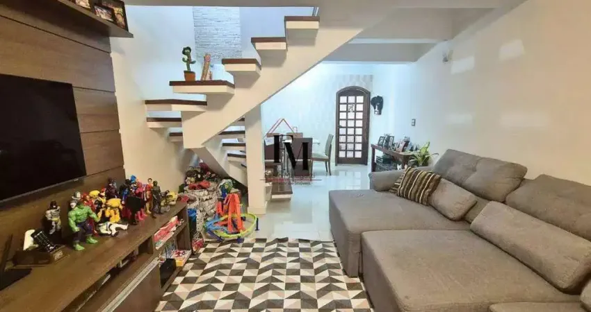 Sobrado para venda em santo andré, jardim stella, 3 dormitórios, 1 suíte, 2 banheiros, 2 vagas