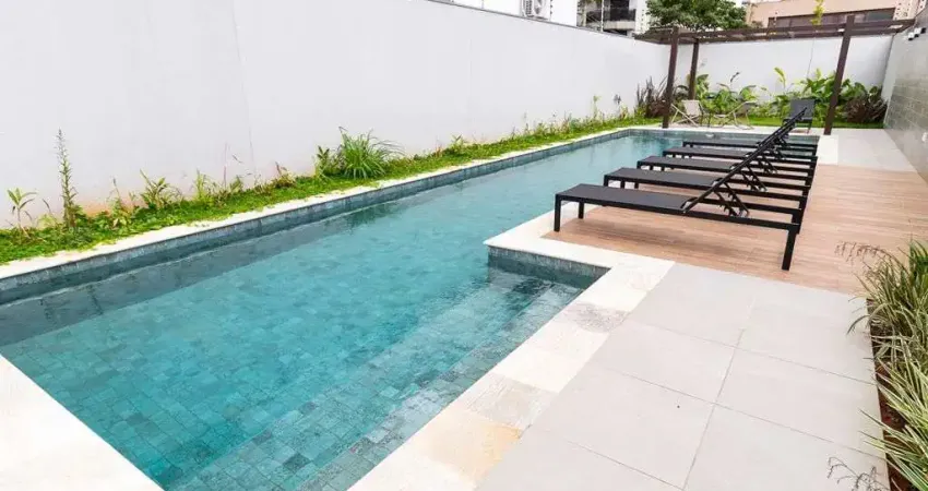 O imóvel no bairro vila olímpia e possui 24 metros quadrados com 1 dorm