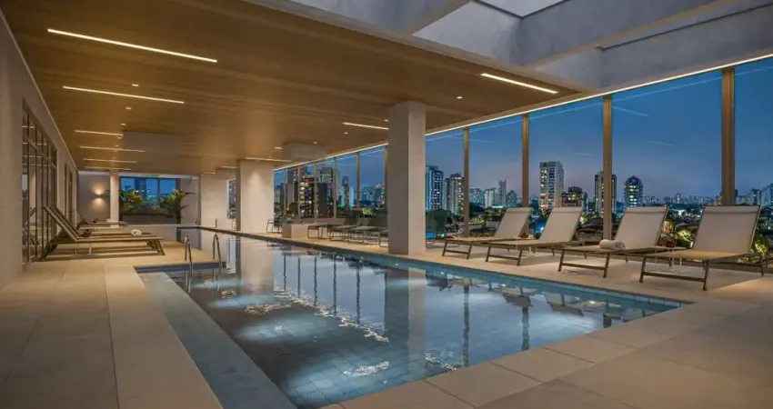 O imóvel localizado no bairro brooklin novo, 61m² - 2 dormitórios