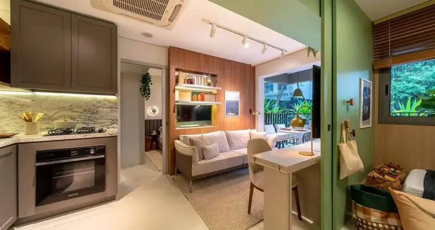 Apartamento com 1 quarto à venda na Rua do Estilo Barroco, 633, Brooklin, São Paulo