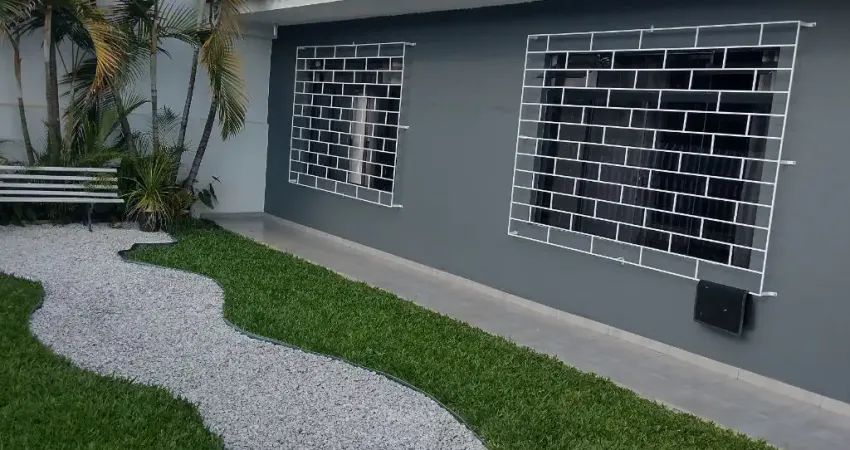 Araucaria/fazenda velha - 240m2 - (vila nova) - excelente residência, 03 quartos, suite c/hidro, 03 vagas garagem, terreno 12x49,50 px ao centro