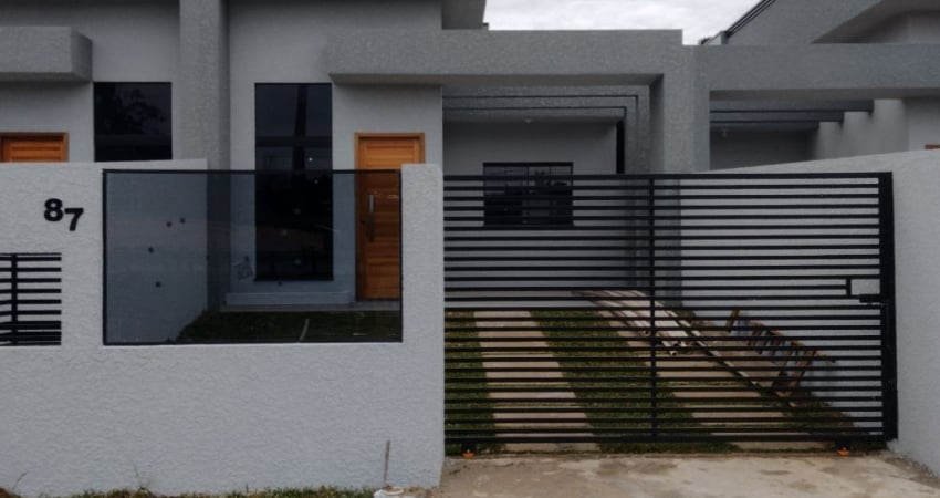 ARAUCARIA/CAPELA VELHA - 70M2 - CASA NOVA 03 QUARTOS, SUITE, CHURRASQUEIRA, OTIMO PADRAO, 2 VAGAS