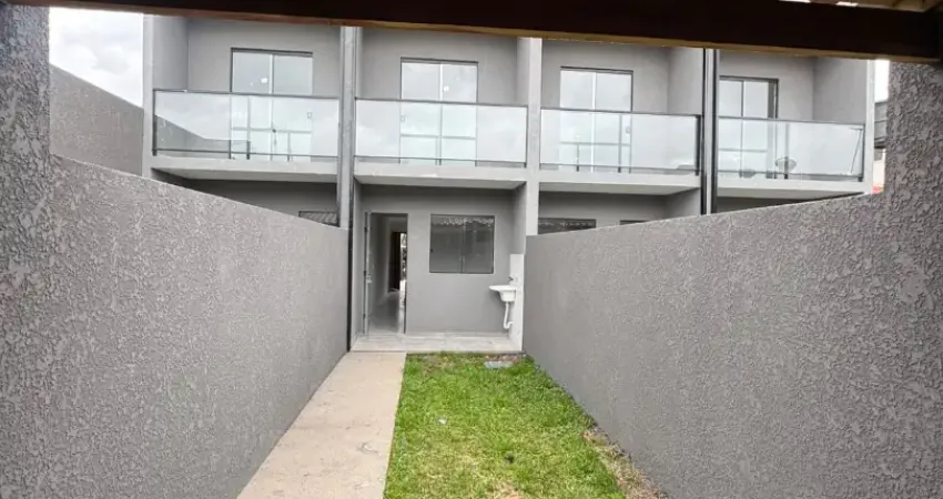 Tatuquara/santa rita - 71m2 - sobrado 02 quartos, pronto, excelente padrão, adquira já o seu novo lar