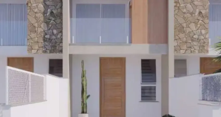 Casa sobrado geminado em loteamento residencial - aproximadamente 6km da praia dos ingleses