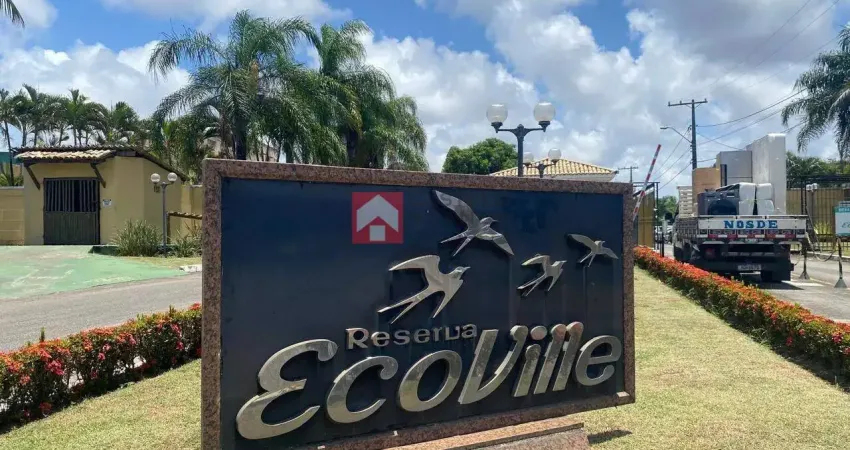 Reserva ecoville – casa condomínio fechado 04 suítes e 260m², disponível para venda por r$1.200.000 ou locação por r$6.500/mês, em lauro de freitas/ba