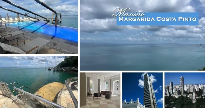 Mansão margarida costa pinto - corredor da vitória, apartamento de alto padrão com 03 suítes e 412m² disponível para venda por r$17.000.000