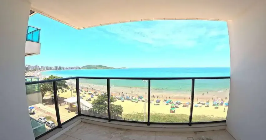 Apartamento novo de oportunidade na praia do morro, frente para o mar.