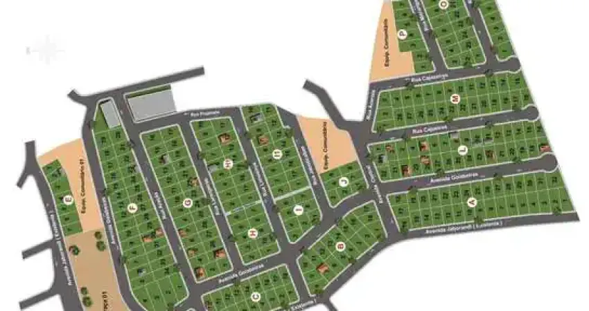 Lotes em loteamento com infraestrutura completa: água, luz e esgoto