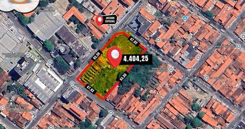 Terreno à venda, 4404 m² por R$ 4.500.000,00 - Montese - Fortaleza/CE