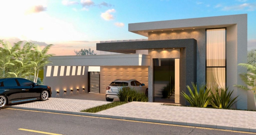 Linda casa linear projetada pela arquiteta Magda Carmo!!