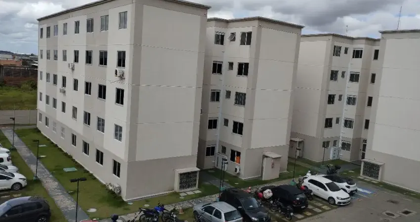 Apartamento novo de 50m2 com 2 quartos e uma vaga em Cajazeiras