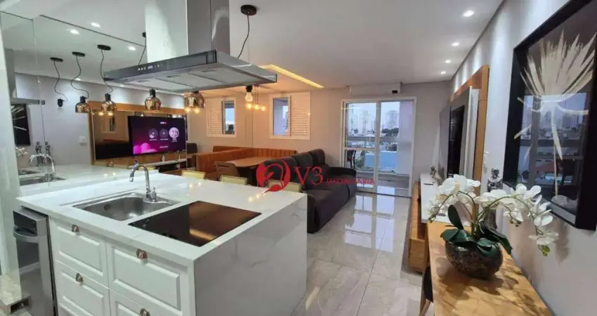 Apartamento com 3 dormitórios a venda ,74m² por 919.000,00 mobiliado vila carrão são paulo