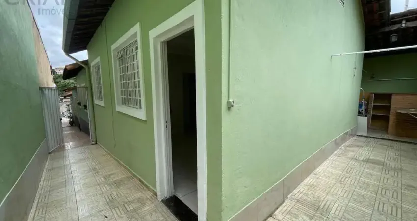 Casa geminada para locação em contagem, novo progresso, 2 dormitórios, 1 banheiro, 2 vagas