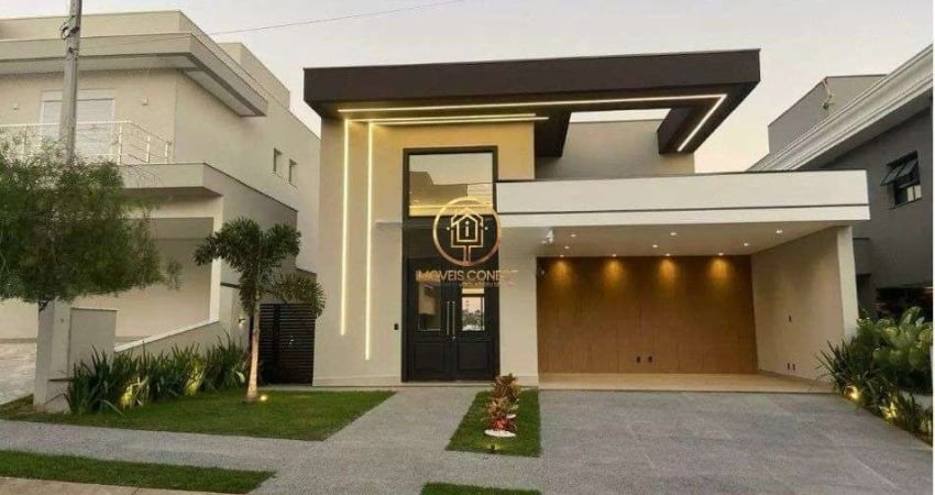 Casa à venda, 261m² com 3 suítes, home TV, área gourmet e piscina - Condomínio S